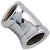 Lead Law Compliant 1/2 Chrome Brass 45 ELL