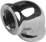 Lead Law Compliant 3/8 Chrome Brass 90 ELL