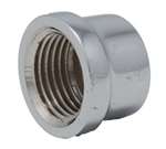 Lead Law Compliant 1/2 Chrome Brass Cap