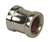 Lead Law Compliant 3/8 Chrome Brass Coupling