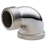 Lead Law Compliant 1 Chrome Brass ST 90 ELL