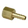 Lead Law Compliant 1/4 ID X 1/4 FIP Brass Hose Barb