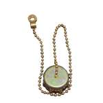 3/4 Brass Hose Cap W 12 Chain Washer