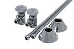 Lead Law Compliant 1/2 IPS X 3/8 OD Commercial Lavatory Kit