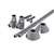 Lead Law Compliant 3/8 IPS X 3/8 Commercial Lavatory Kit Loose Key