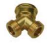Lead Law Compliant 3/4 FHT X 3/4 MHT Hose Wye