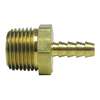 Lead Law Compliant 1/2 ID X 3/8 MIP Brass Hose Barb