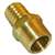 Lead Law Compliant 1 ID X 1 MIP Brass Hose Barb