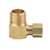 Lead Law Compliant 1/4 OD X 3/8 MIP Comp Elbow
