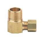 Lead Law Compliant 1/4 OD X 3/8 MIP Comp Elbow