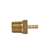 Lead Law Compliant 1/8 ID X 1/4 MIP Brass Hose Barb