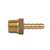Lead Law Compliant 1/4 ID X 3/8 MIP Brass Hose Barb