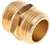 Lead Law Compliant 3/4 MHT X 3/4 MHT Brass Hose Adapter
