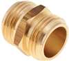 Lead Law Compliant 3/4 MHT X 3/4 MHT Brass Hose Adapter