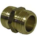 Lead Law Compliant 3/4 MIP X 3/4 MHT Brass Hose Adapter