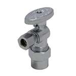 Lead Law Compliant 1/2 CPVC X 3/8 OD Quarter Turn Angle Valve