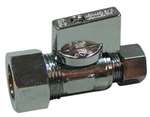 Lead Law Compliant 1/2 CPVC X 3/8 OD Quarter Turn Straight Valve