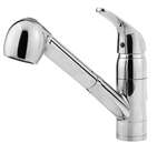 Lead Law Compliant 1.75 GPM 1 Handle Pullout Kitchen Faucet