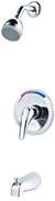 2.0 GPM 1 Handle Tub and Shower Trim Kit Polished Chrome