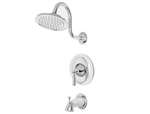 2.0 GPM Polished Chrome Saxton Tub and Shower Trim Kit