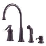 Lead Law Compliant 1.75 GPM 1 Handle Faucet Spry/Soap TUBR