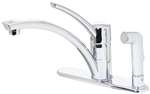 Lead Law Compliant 1.75 GPM 1 Handle Kitchen With Spray