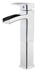 Lead Law Compliant 1.5 GPM 1 Handle Vessal Faucet Polished Chrome *kenzo