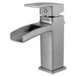 Lead Law Compliant 1.5 GPM 1 Handle Lavatory Faucet Brushed Nickel *kenzo