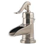 Lead Law Compliant 1.5 GPM 1 Handle Pump Lavatory Faucet Brushed Nickel