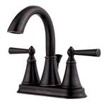 Lead Law Compliant 1.5 GPM 2 Handle 4 Center Set Lavatory Faucet TUBR