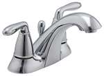 Lead Law Compliant 1.5 GPM 2 Handle 4 Center Set Lavatory Faucet Pop Up Polished Chrome