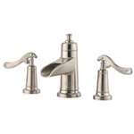 Lead Law Compliant 1.5 GPM 2 Handle Widespread Lavatory Faucet Brushed Nickel