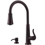 Lead Law Compliant 1.75 GPM 1 Handle Pull Down Kitchen TUBR
