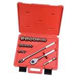 Socket Set 1/2 DR 18 PC 12 Pint