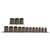 15PC Impact Socket 6PT 1/2 Drive Set