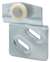Closet DR Roller 1-3/8 Rear 3/4 Flat Wheel