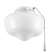 White 1 13 Watts Ceiling Fan Light Kit