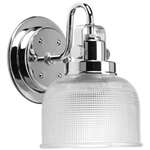 Polished Chrome 1 100 Watts Medium Bracket