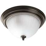 Antique Bronze 2 Ceiling Flush Mount