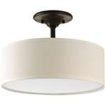 Antique Bronze 2 26W Cfl Semi Flush