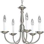 5 60 Watts Candelabra Chand