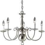 5 60 Watts Candelabra Hanging