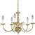 5 60 Watts Candelabra Hanging