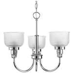 Polished Chrome 3 100 Watts Medium Hanging