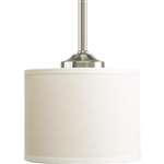 Brushed Nickel 1 100 Watts Medium Pendant