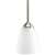 Brushed Nickel 1 100 Watts Medium Pendant