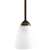 Antique Bronze 1 100 Watts Medium Pendant