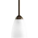 Antique Bronze 1 100 Watts Medium Pendant