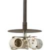 Antique Bronze 3 100 Watts Medium Pendant
