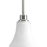 Brushed Nickel 1 100 Watts Medium Pendant